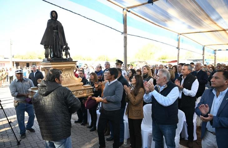 Jaldo particip&oacute; de la misa en honor a San Francisco Solano 