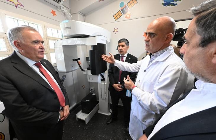 Jaldo inaugur&oacute; un tom&oacute;grafo odontol&oacute;gico pedi&aacute;trico para el Hospital del Ni&ntilde;o Jes&uacute;s