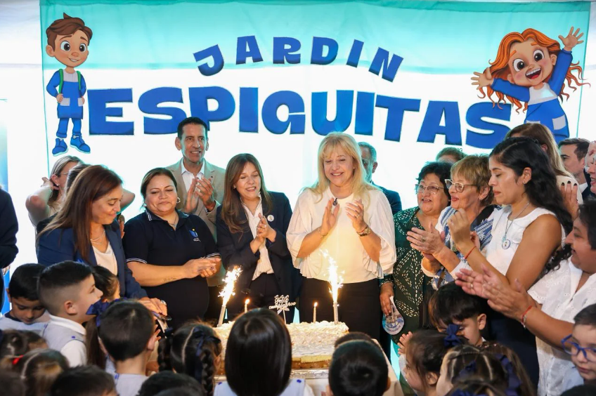 Chahla en el acto por los 25 a&ntilde;os del Jard&iacute;n Espiguitas: "La educaci&oacute;n es el pilar fundamental"