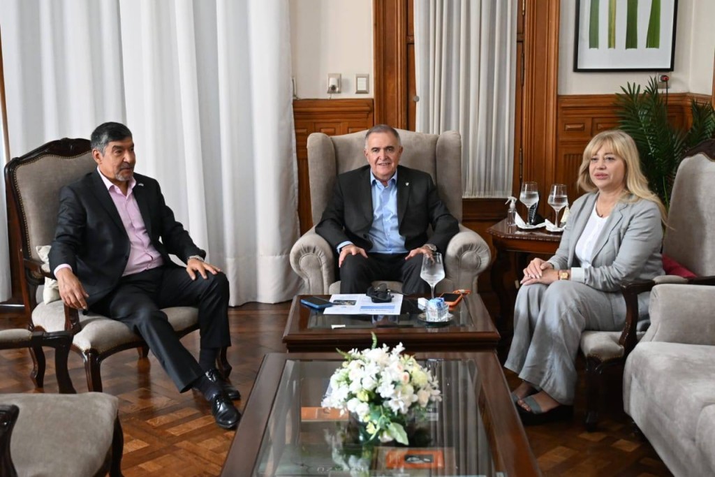 Jaldo, Acevedo y Chahla dialogaron sobre el desarrollo de obras comunitarias para los capitalinos