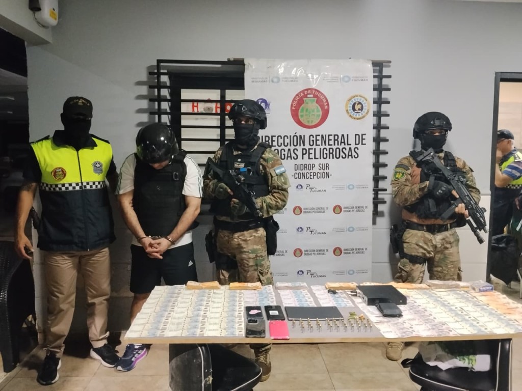 "Pela&iacute;n" Nassif fue detenido tras un exitoso allanamiento en Famaill&aacute;