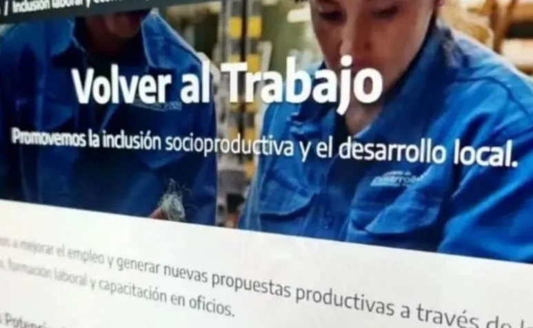 La Justicia ordena al Gobierno mantener el pago de Volver al Trabajo 