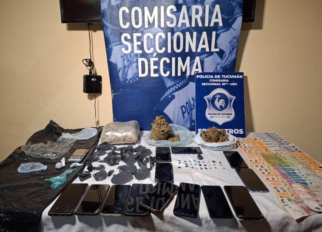 Villa 9 de Julio: secuestran casi dos kilos de marihuana y coca&iacute;na tras allanamientos 