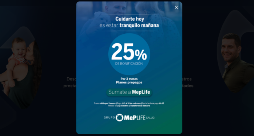 MEPLIFE TIENE UNA S&Uacute;PER PROMO IMPERDIBLE 