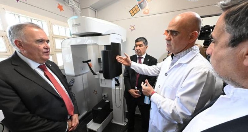Jaldo inaugur&oacute; un tom&oacute;grafo odontol&oacute;gico pedi&aacute;trico para el Hospital del Ni&ntilde;o Jes&uacute;s