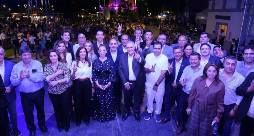 Jaldo encabez&oacute; los actos por el 50&deg; aniversario de la Municipalidad de Burruyac&uacute;