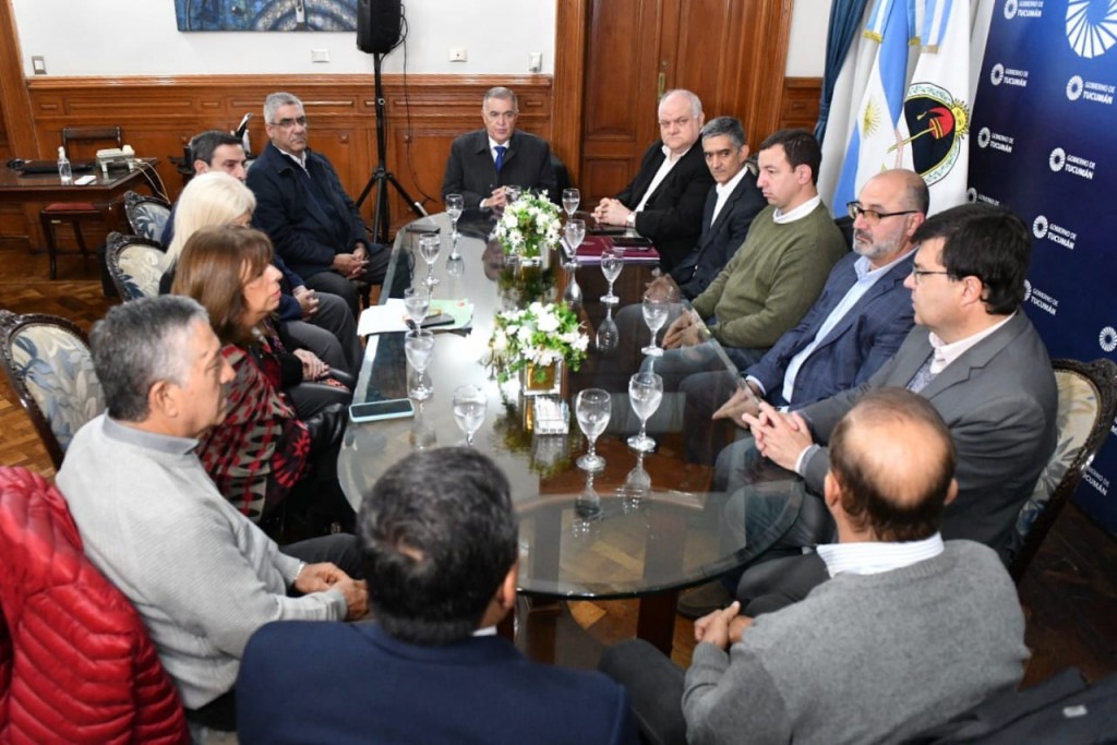 Jaldo se reunió con su Gabinete de ministros
