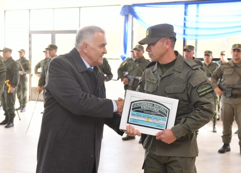 Conmemoraron el 2° aniversario de la creación del Escuadrón Núcleo de Gendarmería Nacional en Aguilares