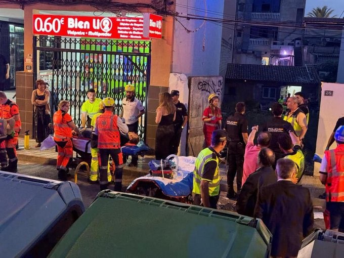 España: Al menos cuatro muertos y 16 heridos en el derrumbe de un edificio en Palma