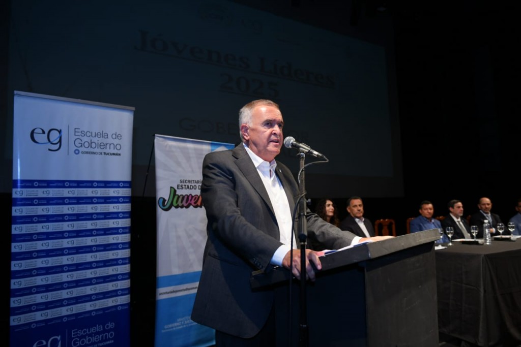 Jaldo encabezó el lanzamiento del curso Jóvenes Líderes 2025