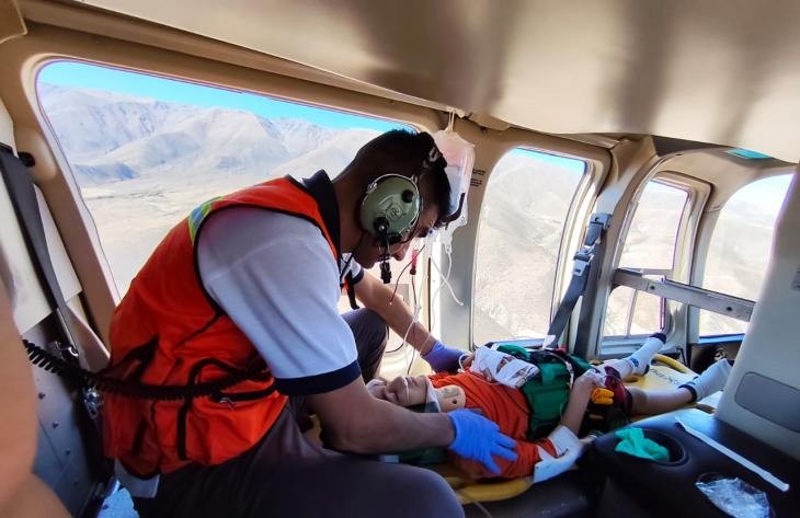 En Tucumán salvaron la vida de un niño que había sufrido un accidente en Catamarca