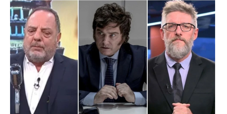 Qué dijeron Novaresio y Etchecopar ante el rumor vinculado a la solicitud de Milei 