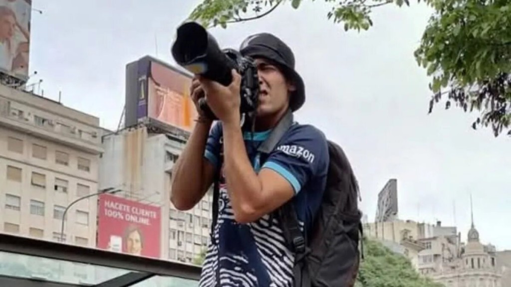 Pablo Grillo el fotógrafo herido en la marcha del Congreso reapareció 