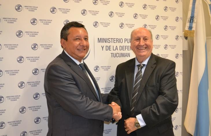Darío Monteros y Washington Navarro avanzan en un convenio para acercar la justicia al interior