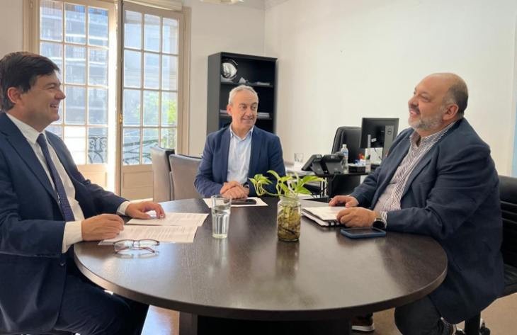 Capacitación y construcción de polígono, la agenda de Agüero Gamboa ante Nación
