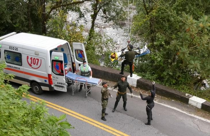 Curso internacional en Tucumán: realizaron un simulacro de rescate en los Valles