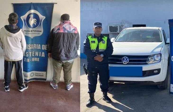 Salían a robar en una camioneta de alta gama: cayeron presos