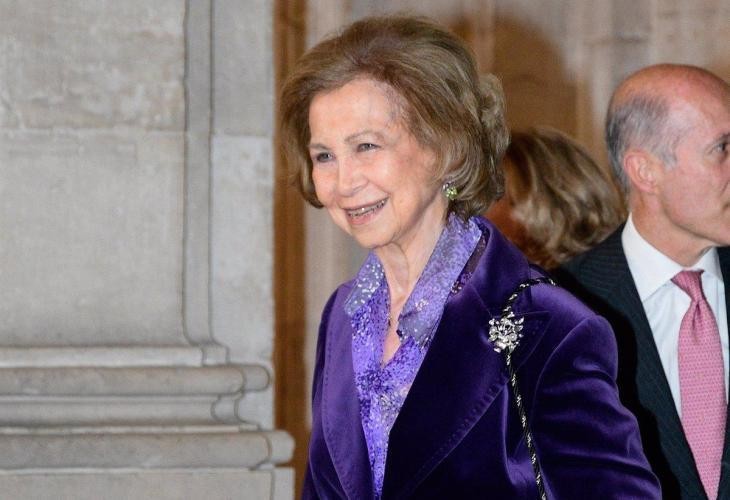 Preocupación por la salud de la reina Sofía de España