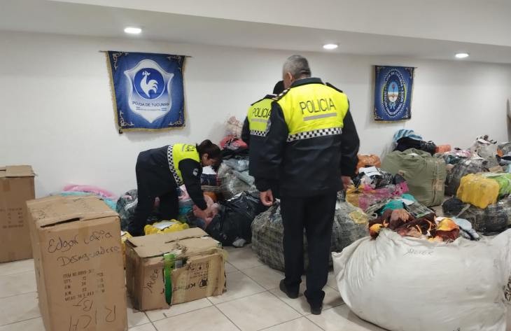 Secuestran mercadería valuada en 30 millones que iba a ser trasladada, ilegalmente, hacia Córdoba
