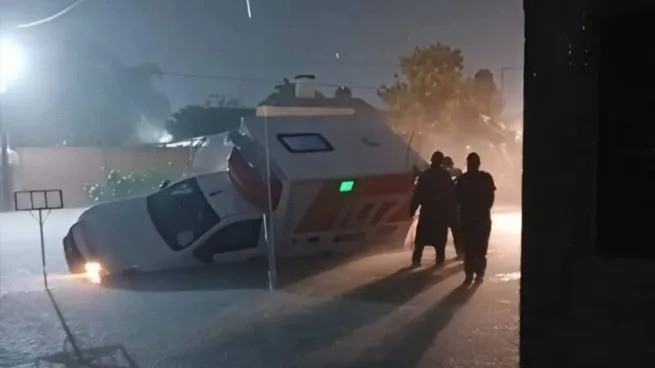 Fuertes tormentas azotan a la provincia de Santa Fe 