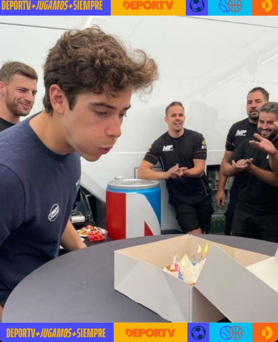 Franco Colapinto cumple años y Alpine le preparó una sorpresa