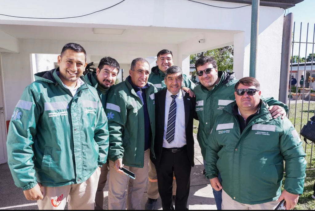 TRABAJADORES DEL 107 EMERGENCIAS FUERON HOMENAJEADOS EN SU DÍA 