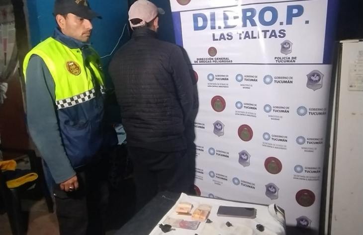 Desmantelaron varios kioscos de drogas y aprehendieron a dos dealers