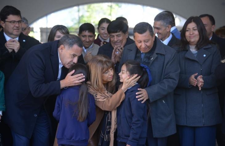Monteros en la escuela Ciudadela: 
