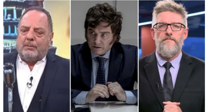 Qué dijeron Novaresio y Etchecopar ante el rumor vinculado a la solicitud de Milei 