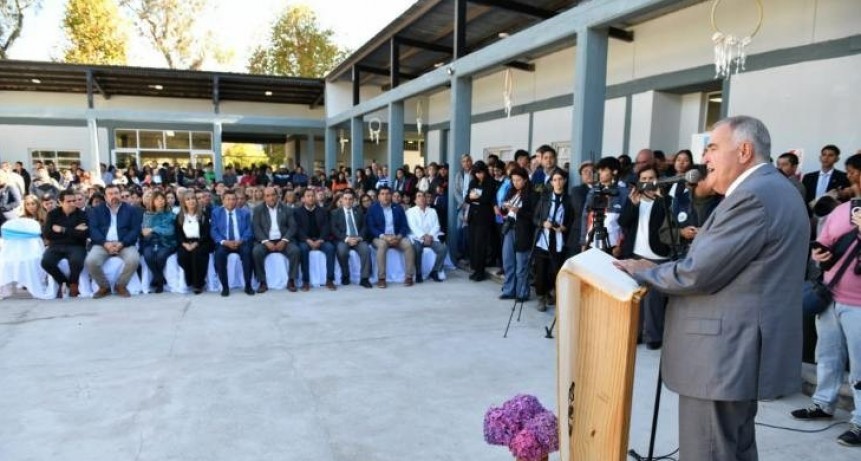 Jaldo inauguró la primera escuela de nivel inicial de San Pedro de Colalao