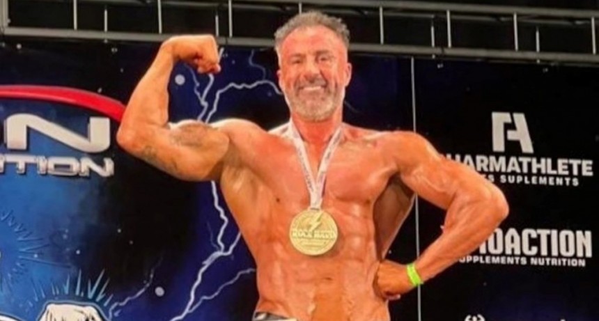 Leopoldo Luque ganó un campeonato de fisicoculturismo: era el médico de Maradona