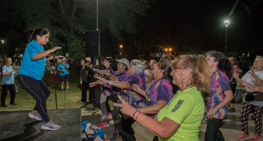 Comenzaron las clases de gimnasia gratuitas en el Parque Avellaneda