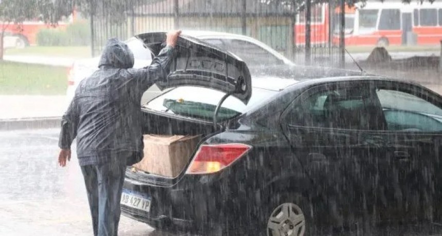 AMBA bajo el agua: el SMN anunció que se esperan fuertes tormentas