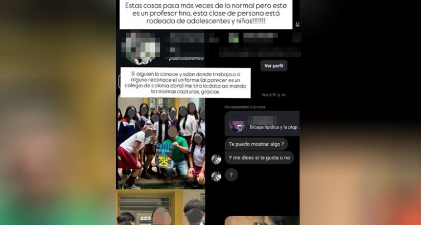 Escrachó a un profesor por enviarle una asquerosa foto: "¿Me dices si te gusta o no?"