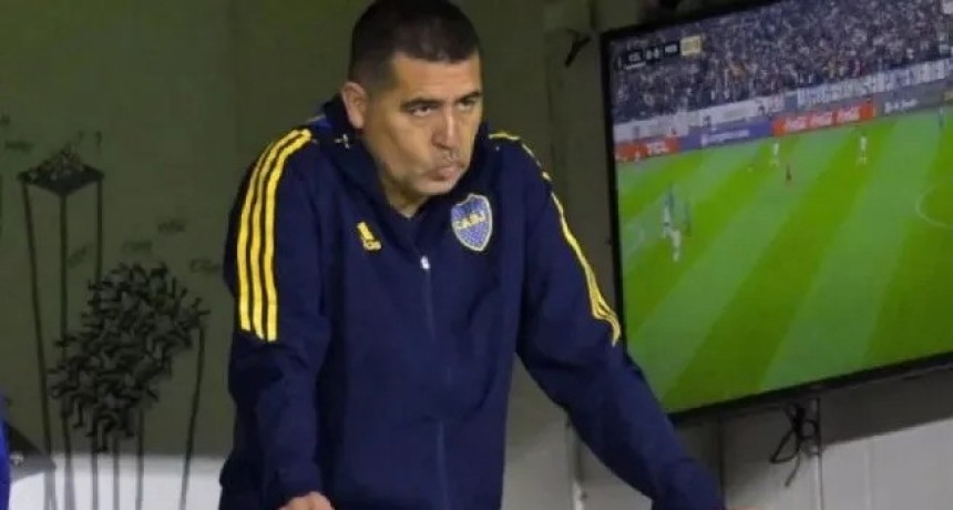 La reacción de Riquelme ante la eliminación de Boca contra Independiente