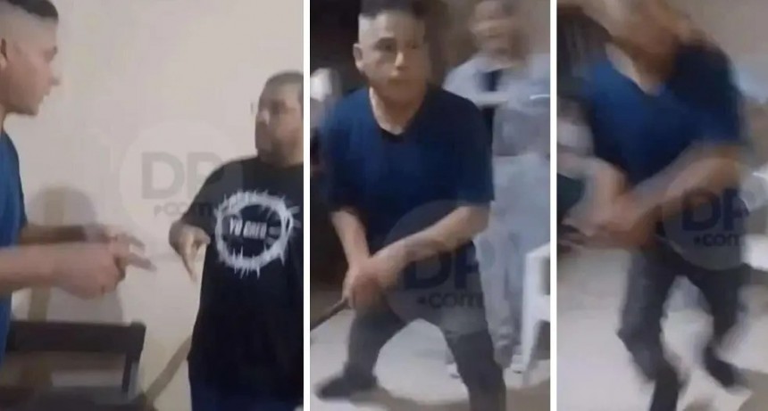 Santiago del Estero: pastores evangélicos a las piñas en el Templo 