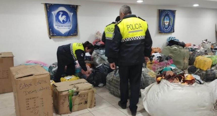 Secuestran mercadería valuada en 30 millones que iba a ser trasladada, ilegalmente, hacia Córdoba