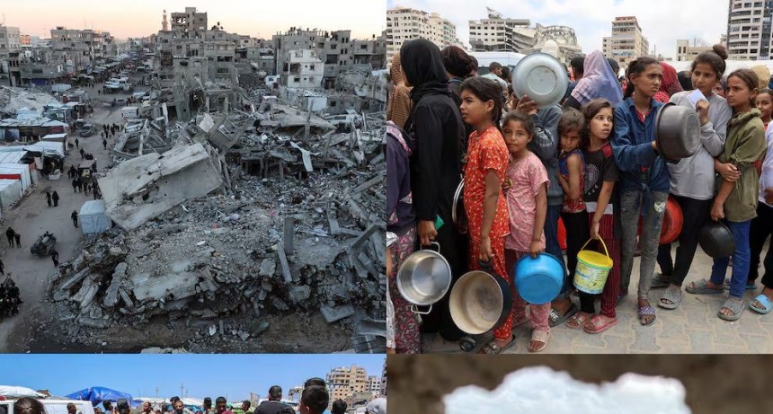 Crisis humanitaria en Gaza: “Hambre, muerte, indigencia, desnutrición aguda”