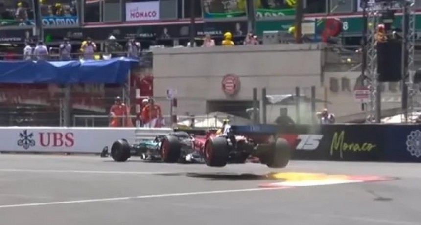 El tremendo impacto de Lewis Hamilton en la tercera práctica libre de Mónaco