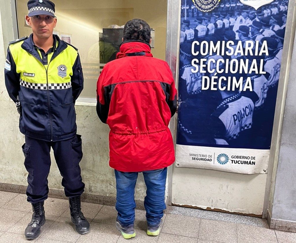Lo atraparon cuando le exig&iacute;a dinero a la v&iacute;ctima para devolverle su celular robado