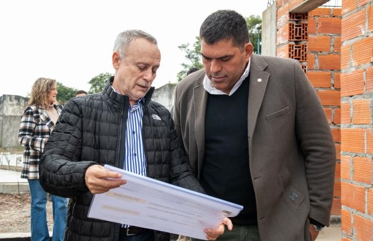 Vivienda: Nazur y Cabral supervisaron los avances de un nuevo predio habitacional en la capital