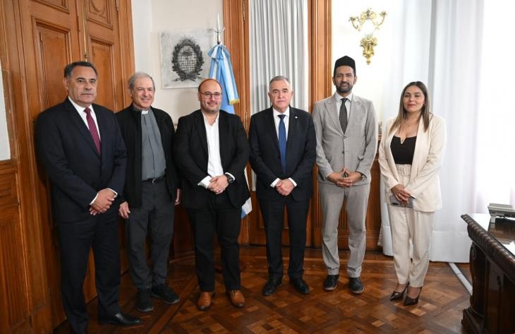 Jaldo recibi&oacute; a l&iacute;deres religiosos y destac&oacute; el di&aacute;logo interreligioso en Tucum&aacute;n