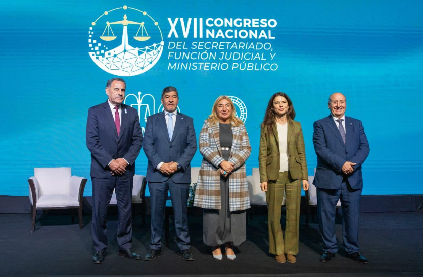 Acevedo acompa&ntilde;&oacute; el acto inaugural del XVII Congreso Nacional del Secretariado, Funci&oacute;n Judicial y Ministerio P&uacute;blico