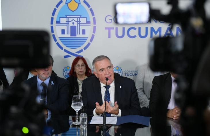 Jaldo: "La reducci&oacute;n del presupuesto nacional trajo un perjuicio muy importante para la provincia de Tucum&aacute;n"
