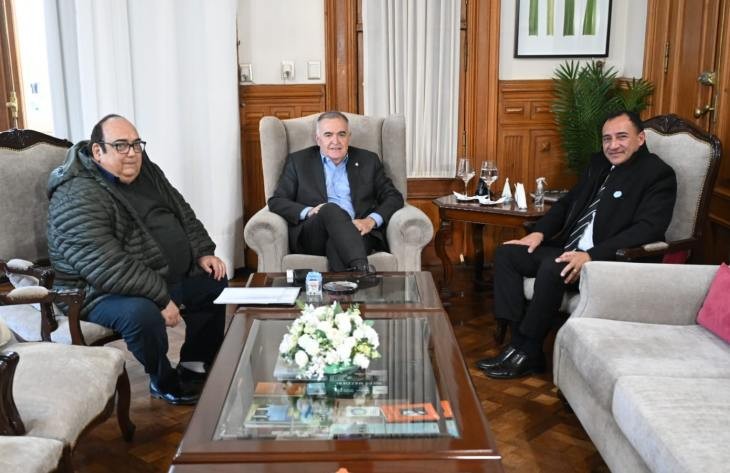 Jaldo recibi&oacute; al intendente de Trancas, Antonio Moreno