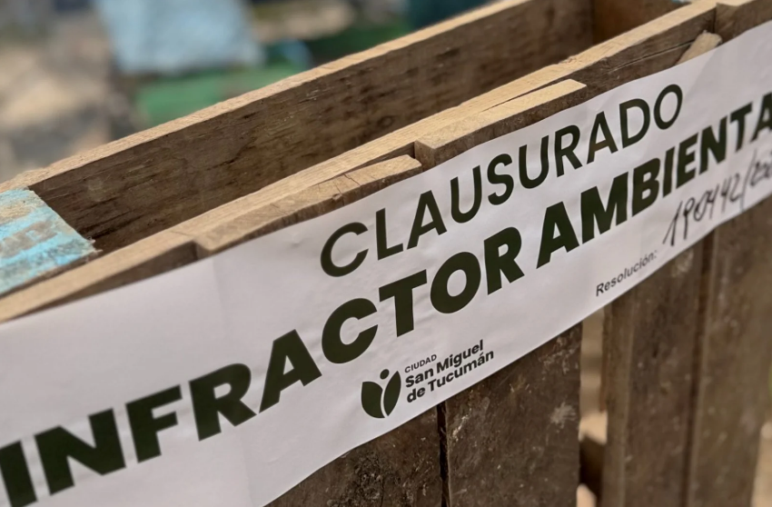 La Municipalidad sancion&oacute; a cinco empresas por arrojar escombros en el Canal Sur y el R&iacute;o Sal&iacute;