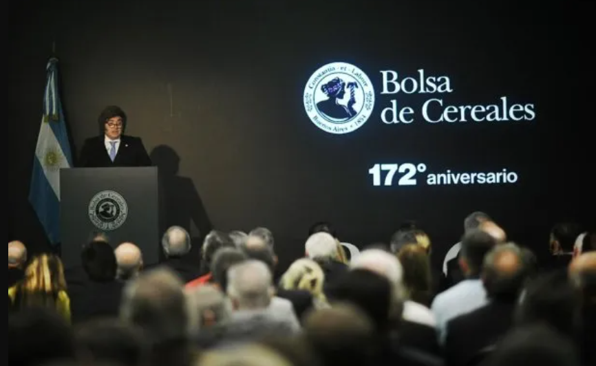 El Presidente anunci&oacute; bajas en las retenciones a la exportaci&oacute;n de trigo, cebada y soja