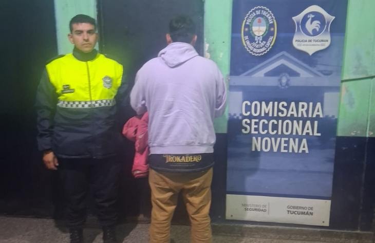 Un hombre fue arrestado tras lastimar a su pareja con un machete