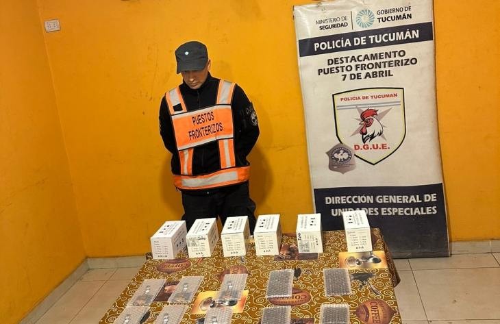 En un control fronterizo secuestran dispositivos electr&oacute;nicos que se trasladaban de manera ilegal