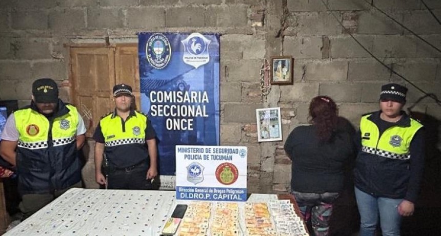 Narcomenudeo: hallan ravioles de coca&iacute;na en una casa y demoran a una mujer